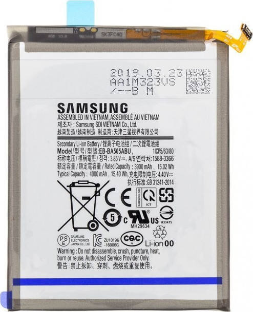 ΜΠΑΤΑΡΙΑ ΚΙΝΗΤΟΥ SAMSUNG A50 A505 (EB-BA505ABU) BULK