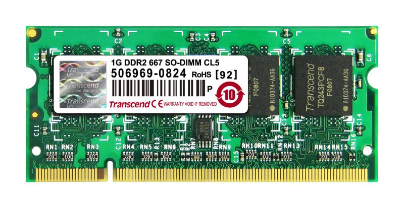 ΜΝΗΜΗ RAM 1GB DDR2 667 SO-DIMM