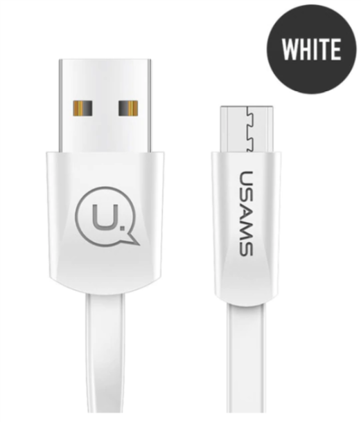 ΚΑΛΩΔΙΟ MICRO USB USAMS 1.2M US-SJ200 U2  WHITE