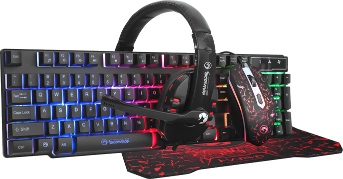 GAMING SET SCORPIO MARVO CM401