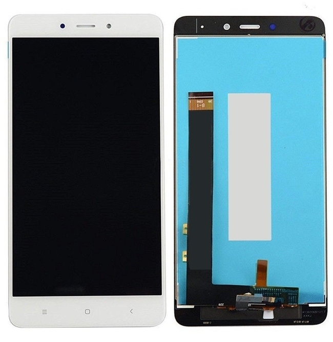 ΟΘΟΝΗ LCD ΜΕ ΜΗΧΑΝΙΣΜΟ ΑΦΗΣ ΓΙΑ XIAOMI NOTE 4 WHITE MEDIATECH