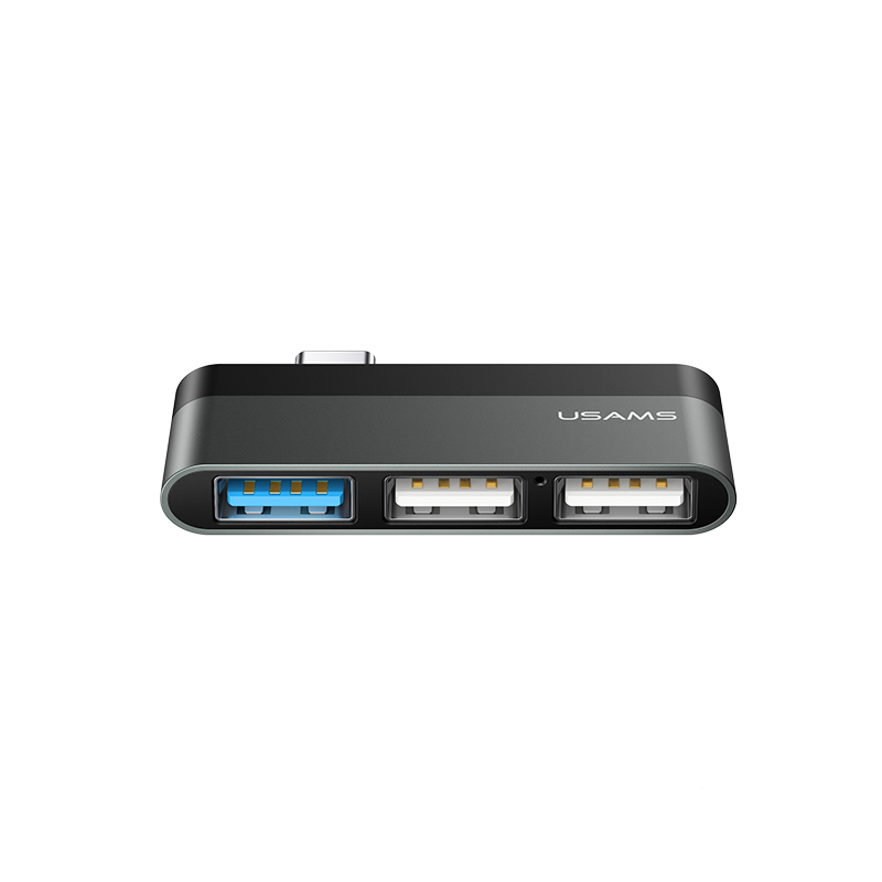 TYPE-C MINI HUB 1xUSB 2.0 1xUSB 3.0 1x MICRO SD US-SJ463