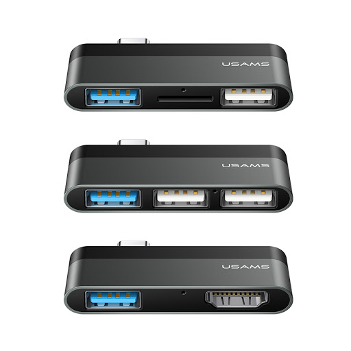 TYPE-C MINI HUB 2xUSB 2.0 1xUSB 3.0  US-SJ461