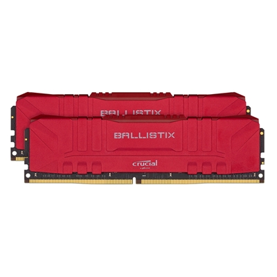 ΜΝΗΜΗ RAM DDR4 16GB CRUCIAL BALLISTIX 2x8GB 3200mHz RED