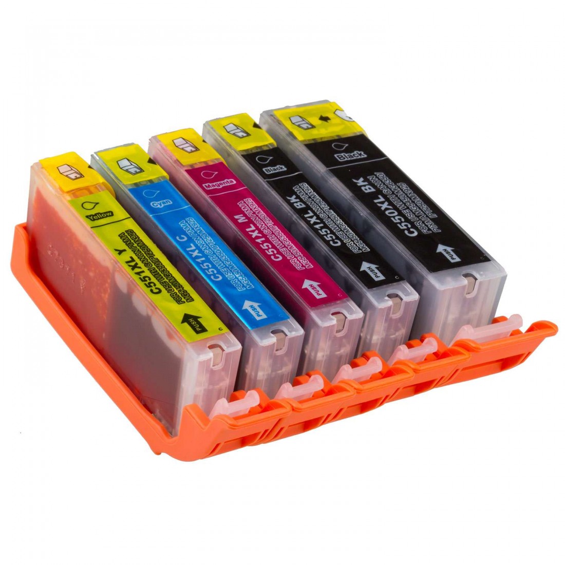 ΣΥΜΒΑΤΟ ΣΕΤ ΜΕΛΑΝΙΑ ΓΙΑ CANON PGI-550,CLI-551 MULTIPACK