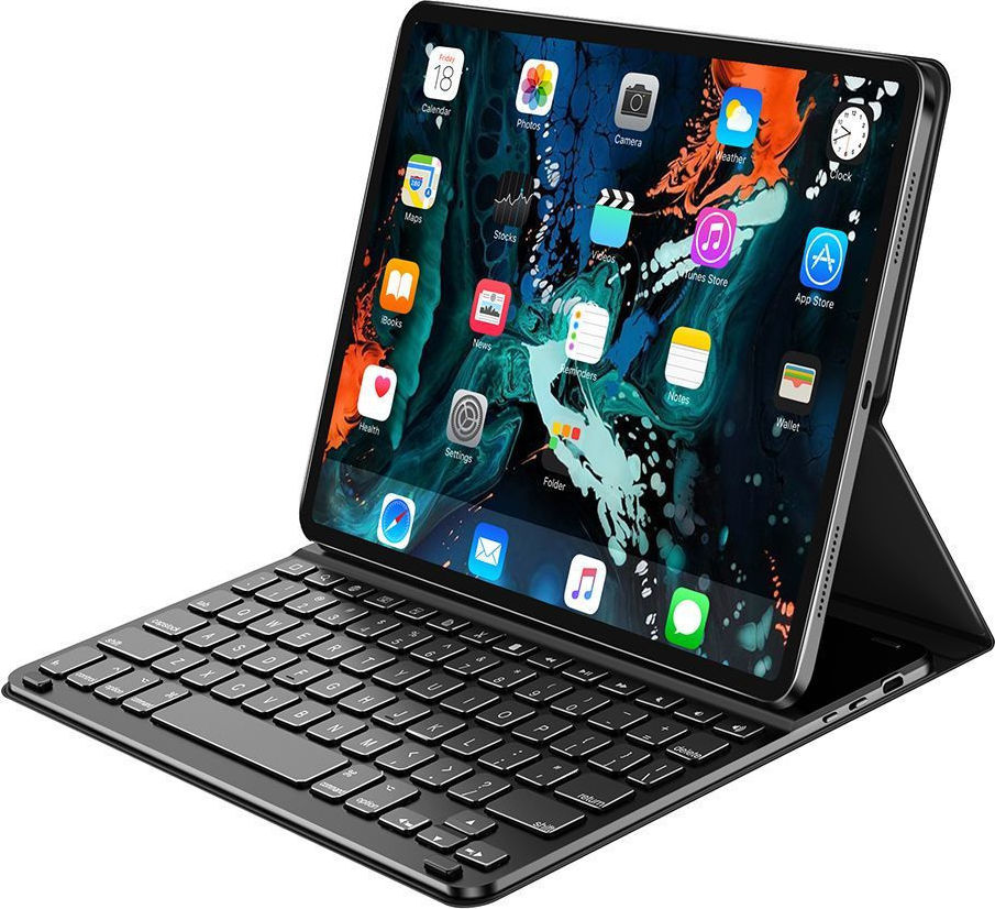 ΘΗΚΗ BOOK IPAD ΜΕ ΠΛΗΚΤΡΟΛΟΓΙΟ BLACK