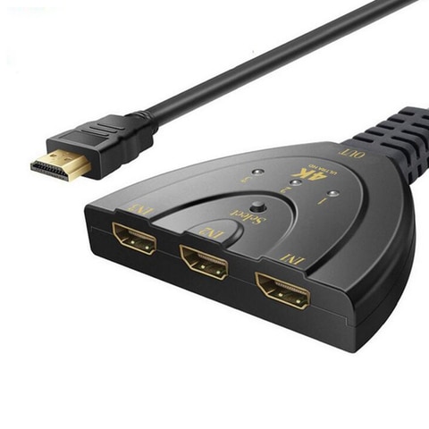 ΚΑΛΩΔΙΟ HDMI SWITCH 3xPORT PIGTAIL (BULK)