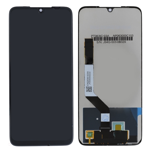 ΟΘΟΝΗ LCD ΜΕ ΜΗΧΑΝΙΣΜΟ ΑΦΗΣ ΓΙΑ XIAOMI REDMI NOTE 7 BLACK