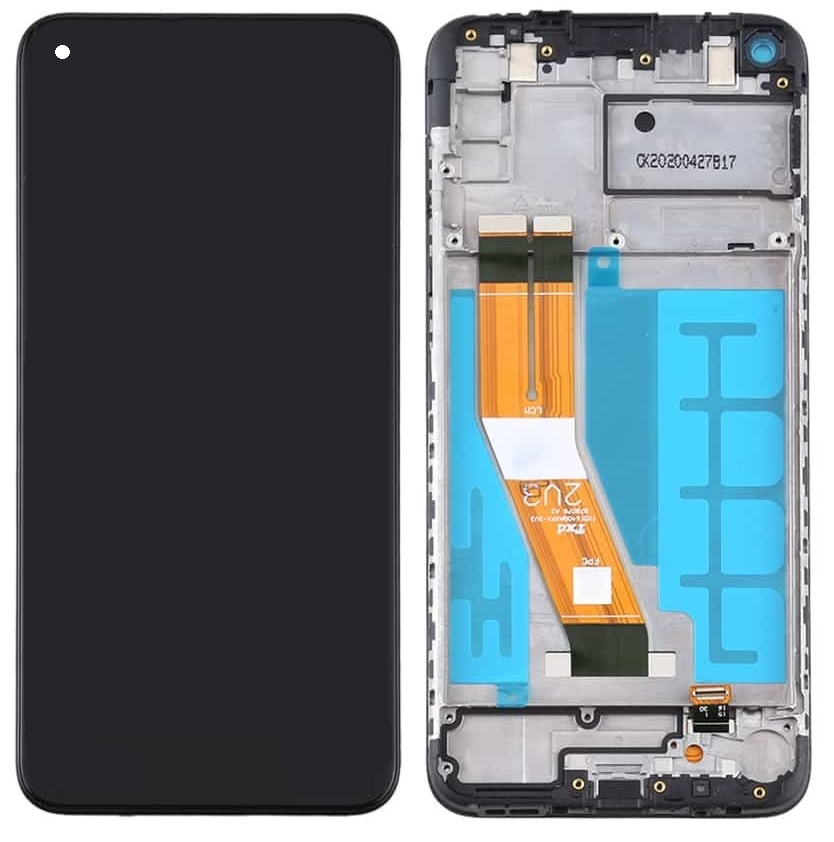 LCD ORIGINAL SAMSUNG A11 2020 A115F BLACK GH81-18760A