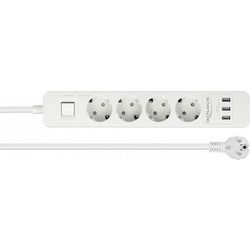 ΠΟΛΥΠΡΙΖΟ 3 ΘΕΣΕΩΝ ΜΕ ΔΙΑΚΟΠΤΗ ΚΑΙ 3xUSB 1.5Μ