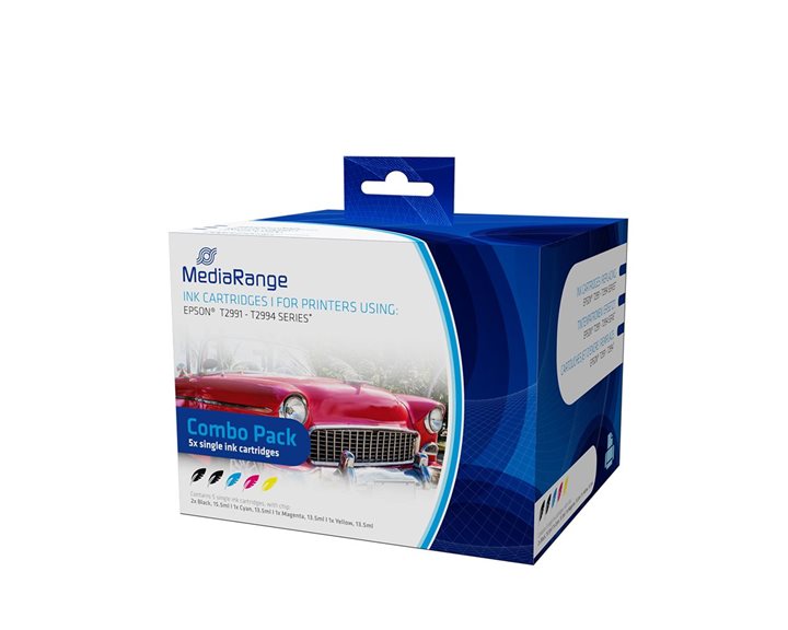 ΣΥΜΒΑΤΟ ΜΕΛΑΝΙ MEDIARANGE ΓΙΑ EPSON T2991/T2994 MULTIPACK