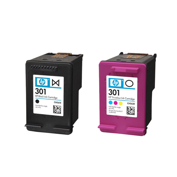 ΜΕΛΑΝΙ ΣΕΤ HP 301&301 CRTR COMBO PACK