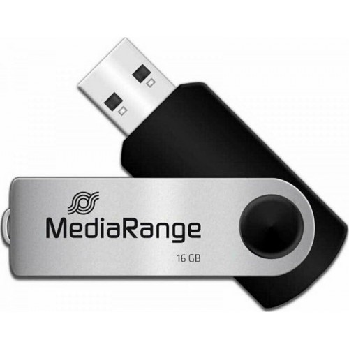 ΜΝΗΜΗ USB FLASH 16GB MEDIARANGE 2.0