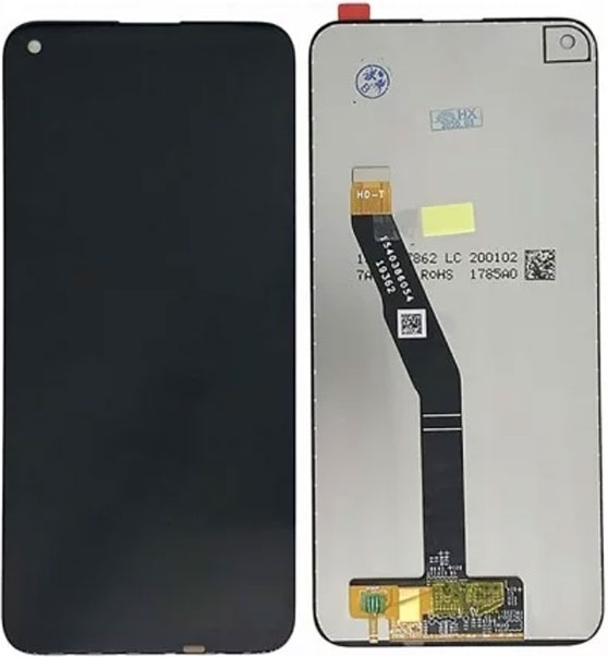 ΟΘΟΝΗ LCD ΜΕ ΜΗΧΑΝΙΣΜΟ ΑΦΗΣ ΓΙΑ HUAWEI P40 LITE E BLACK