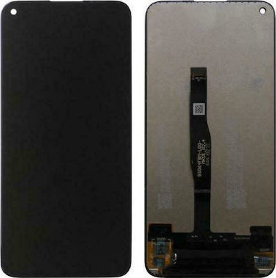 ΟΘΟΝΗ LCD ΜΕ ΜΗΧΑΝΙΣΜΟ ΑΦΗΣ ΓΙΑ HUAWEI P40 LITE BLACK (USED)