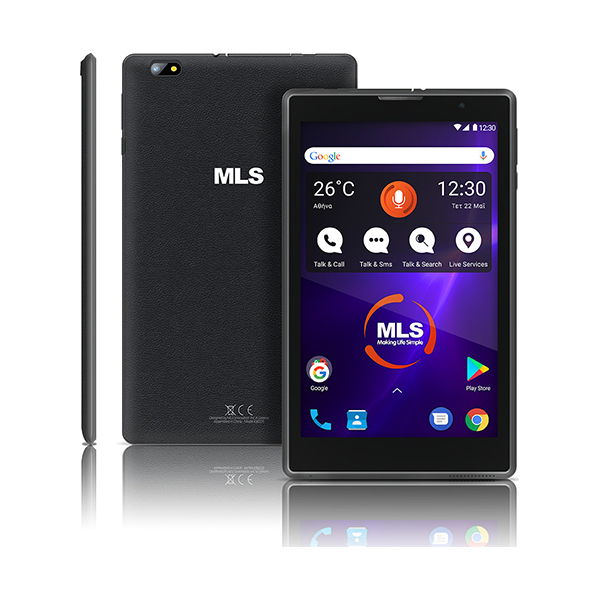 TABLET MLS GO 3G IQ8225 BLACK