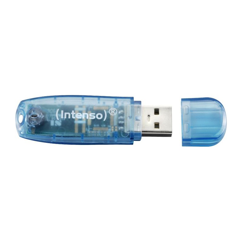 ΜΝΗΜΗ USB FLASH 4GB INTENSO 2.0