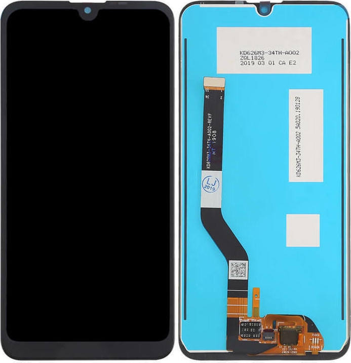 ΟΘΟΝΗ LCD ΜΕ ΜΗΧΑΝΙΣΜΟ ΑΦΗΣ ΓΙΑ HUAWEI Y7 2019 / Y7 PRIME 2019 BLACK OEM