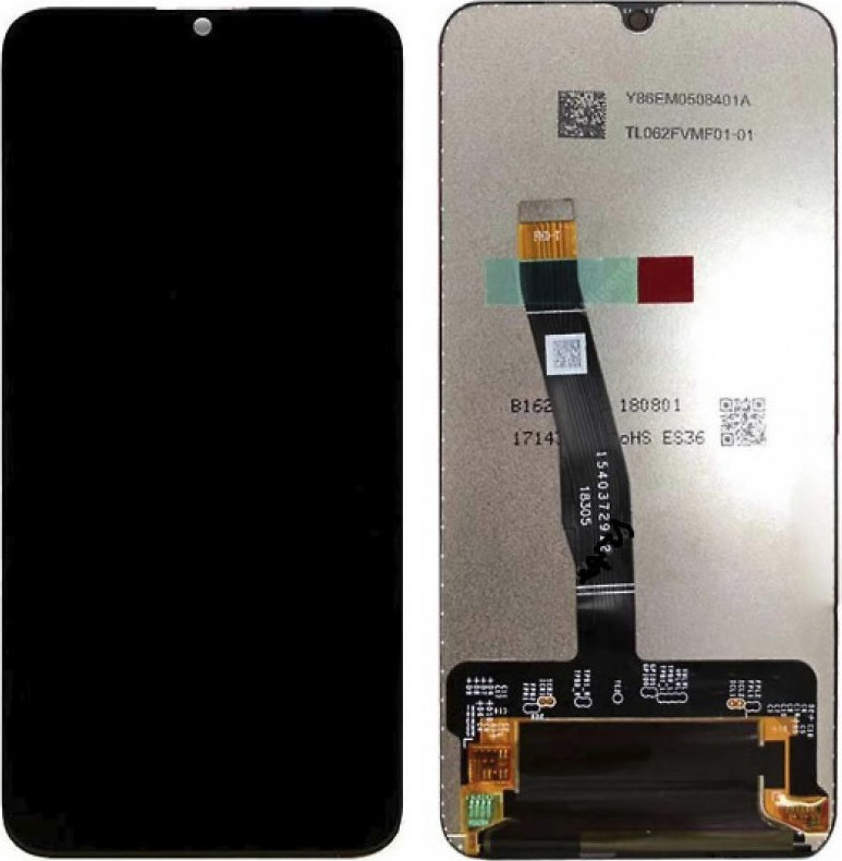 ΟΘΟΝΗ LCD ΜΕ ΜΗΧΑΝΙΣΜΟ ΑΦΗΣ ΓΙΑ HUAWEI P SMART 2019 BLACK