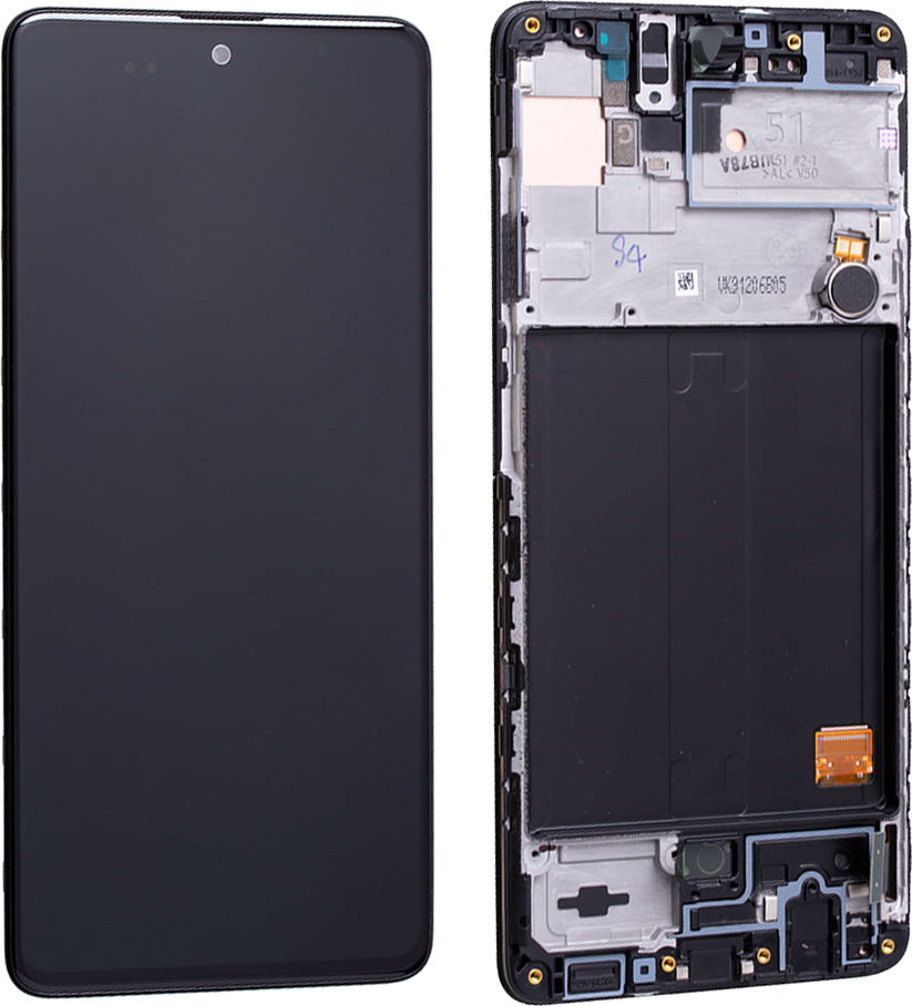 LCD ORIGINAL SAMSUNG A51 4G A515 GH82-21680A BLACK
