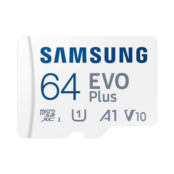 ΜΝΗΜΗ MICRO SD 64GB SAMSUNG EVO PLUS FHD A1 V10