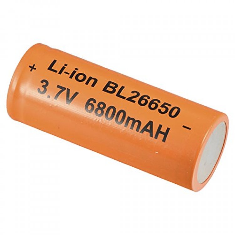 ΜΠΑΤΑΡΙΑ ΛΙΘΙΟΥ LI-ION BL26650 3.7V 6800mAH