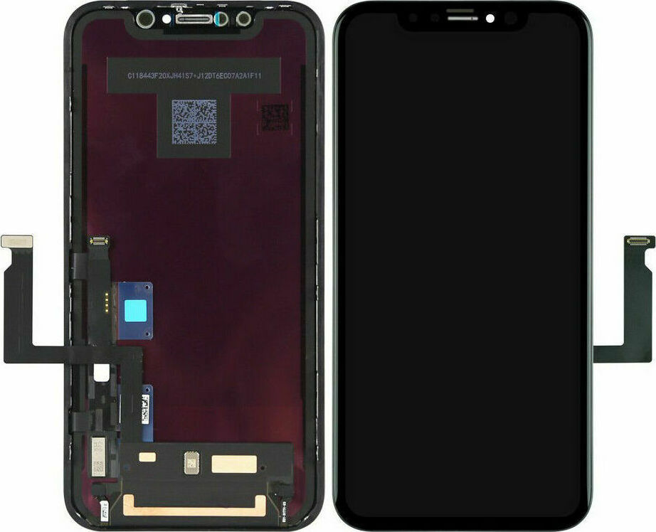 ΟΘΟΝΗ LCD ΓΙΑ IPHONE XR (GRADE A) ΜΕ ΜΗΧΑΝΙΣΜΟ ΑΦΗΣ BLACK