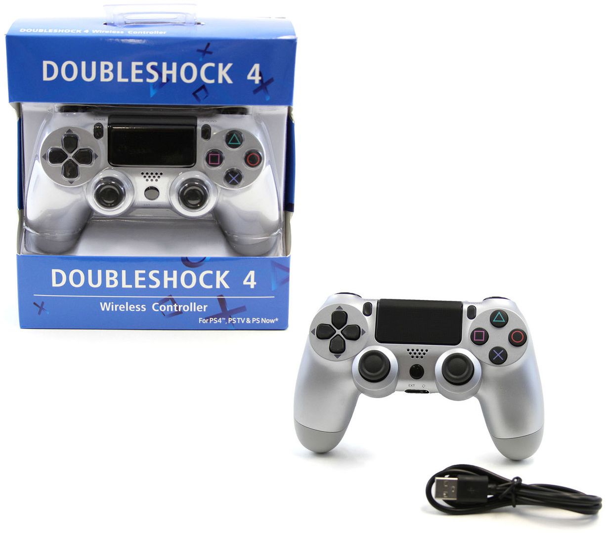 ΧΕΙΡΙΣΤΗΡΙΟ PS4 DOUBLESHOCK BLUE SILVER