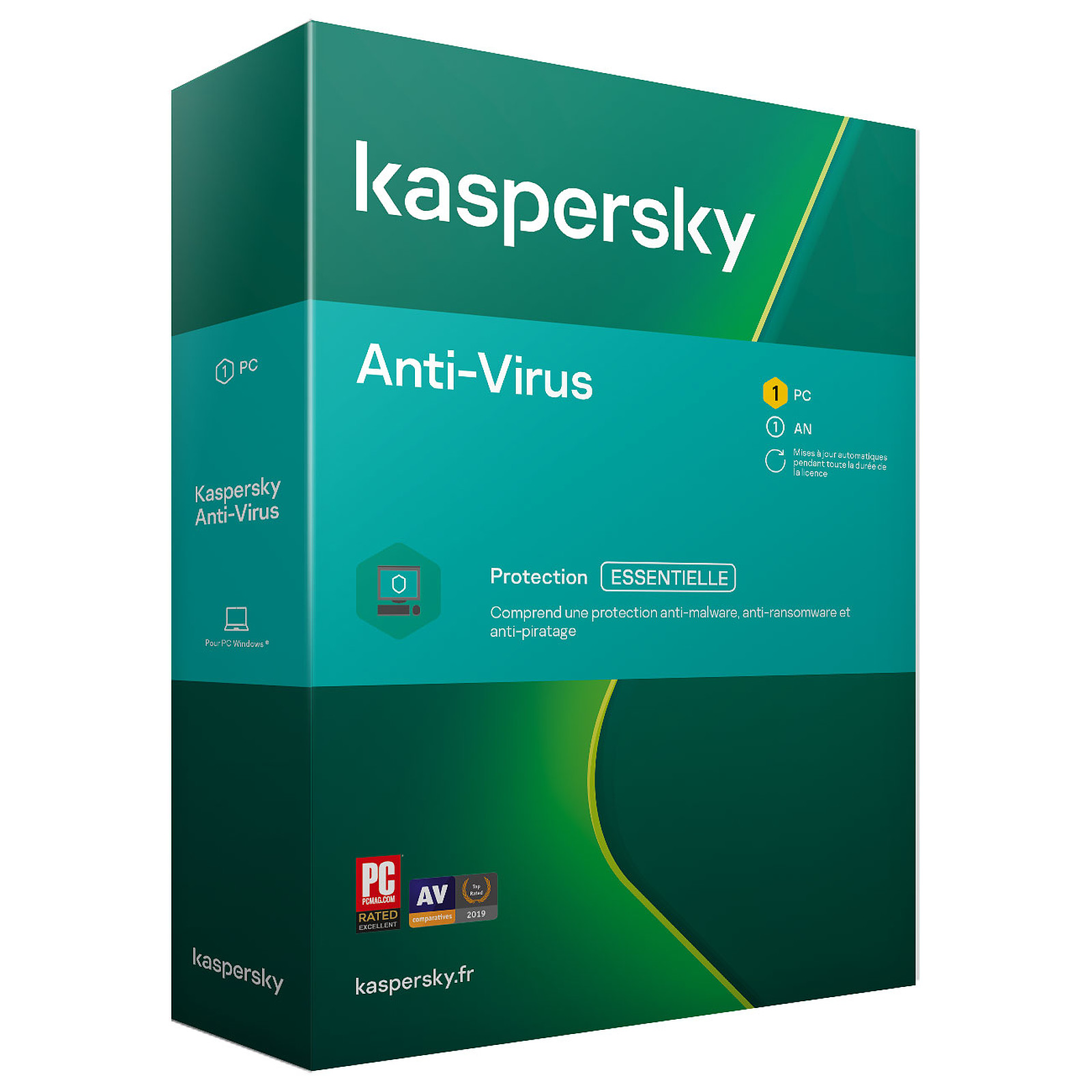 KASPERSKY ANTIVIRUS UPG FFP 1USER 1 YEAR (RETAIL)