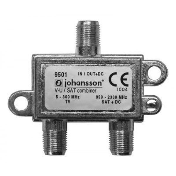 9501 VHF+UHF SATEL.DC COMBIN