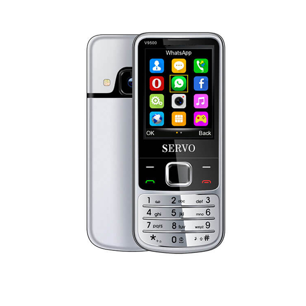 ΚΙΝΗΤΟ SERVO V9500 4SIM SILVER