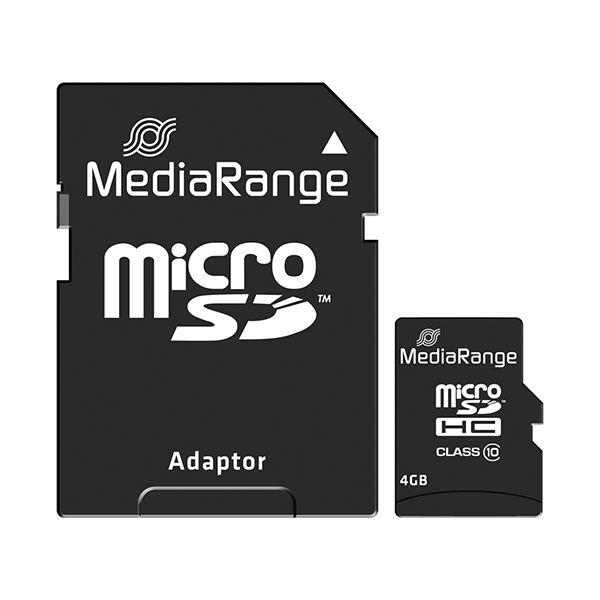 ΜΝΗΜΗ MICRO SD 4GB MEDIARANGE