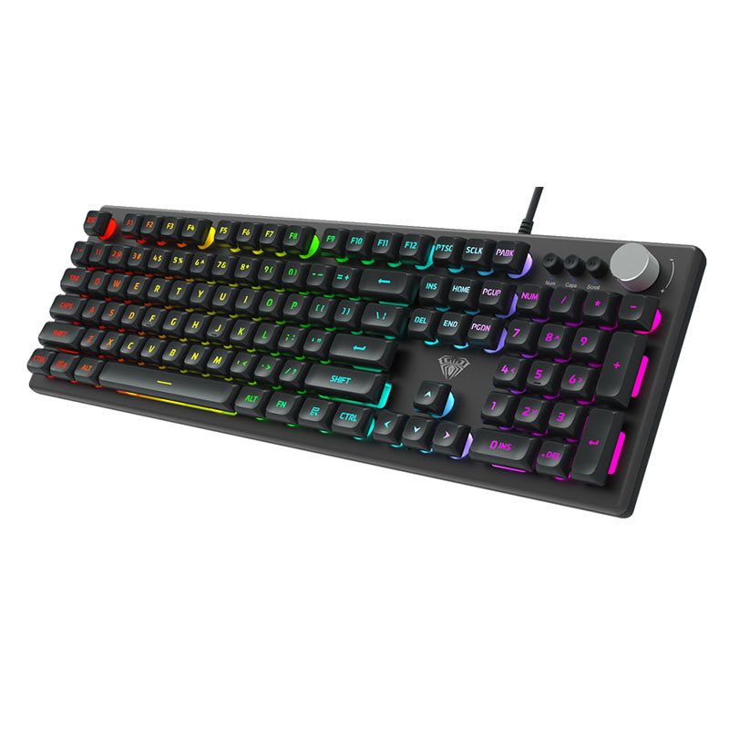 ΠΛΗΚΤΡΟΛΟΓΙΟ AULA WIND F2028 RGB