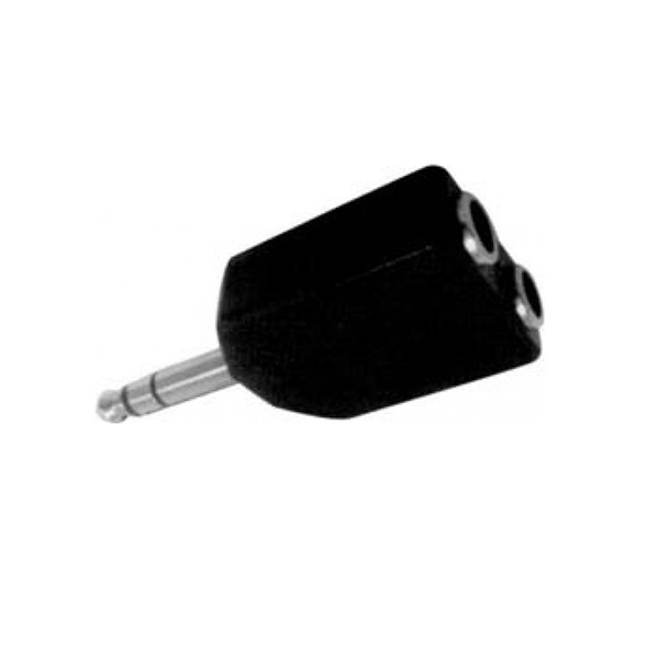 ADAPTOR 3.5mm² (Μ) MONO ΣΕ 2X6.3mm² (F) STEREO AU1515