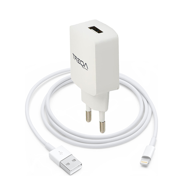 ΚΑΛΩΔΙΟ ΦΟΡΤΙΣΗΣ USB ΣΕ LIGHTNING 1M TREQA