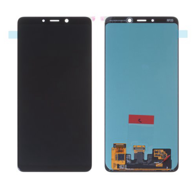 ΟΘΟΝΗ LCD ΜΕ ΜΗΧΑΝΙΣΜΟ ΑΦΗΣ ΓΙΑ SAMSUNG A9 2018 / A920 OLED BLACK