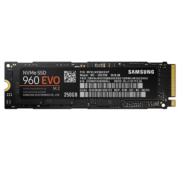ΔΙΣΚΟΣ SSD SAMSUNG 960 EVO PLUS M.2 250GB NVME
