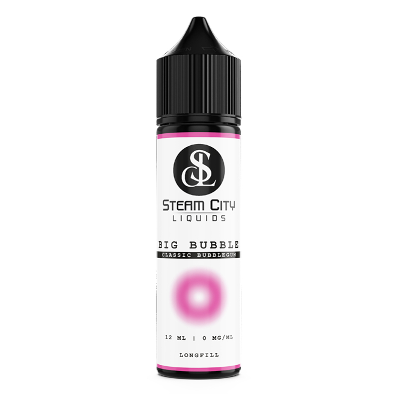 STEAM CITY BIG BUBBLE 03mg -06mg-12mg 60ML