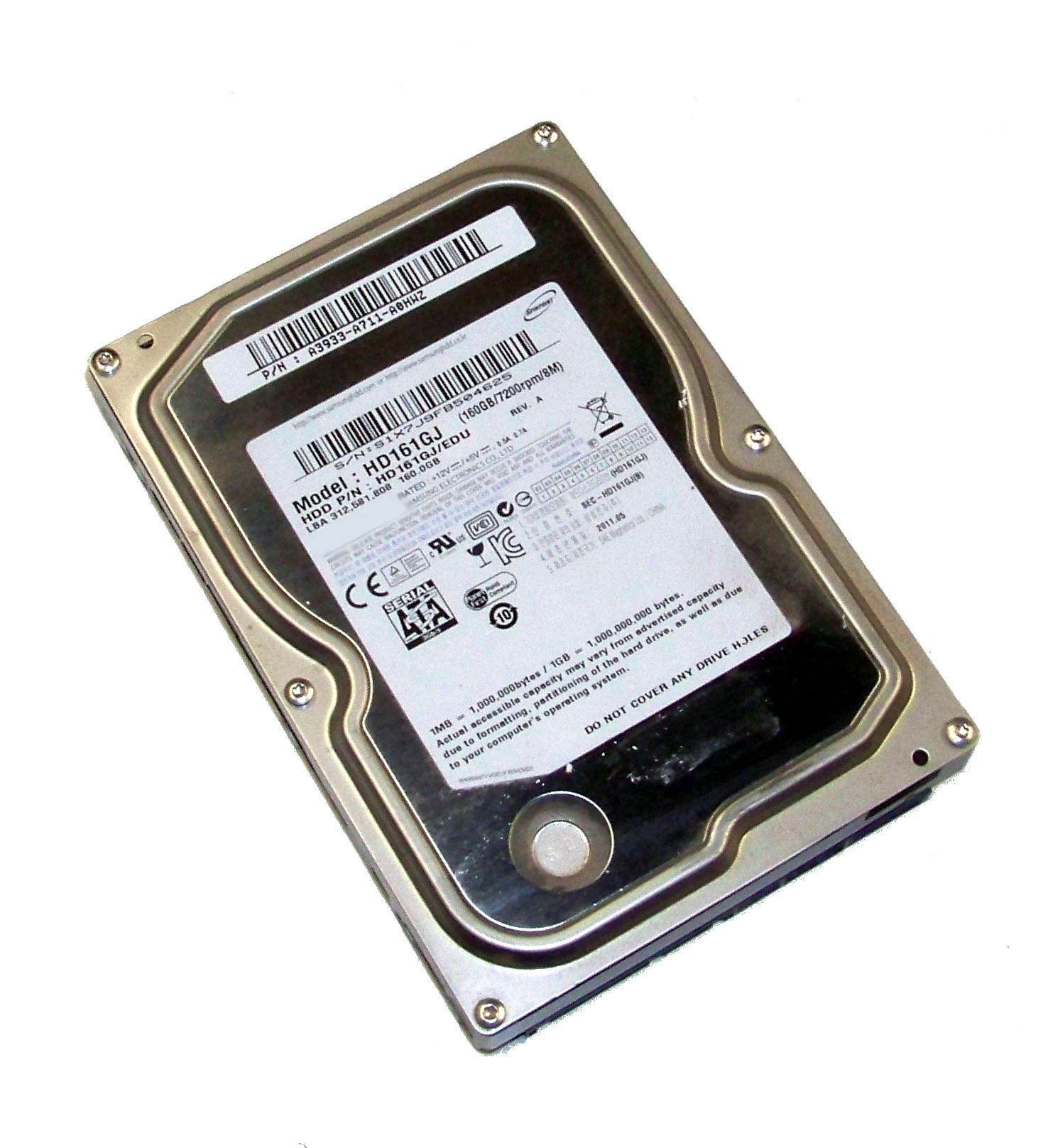 ΔΙΣΚΟΣ HDD  SAMSUNG HD161GJ 160GB USED