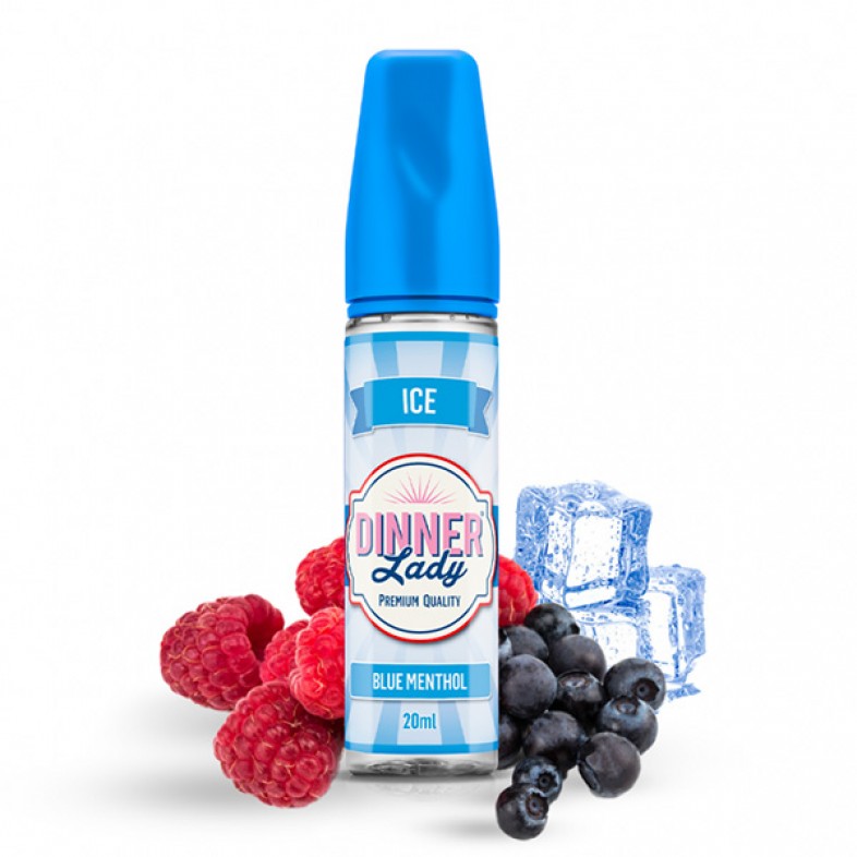 DINNER LADY ICE BLUE MENTHOL 20/60ml