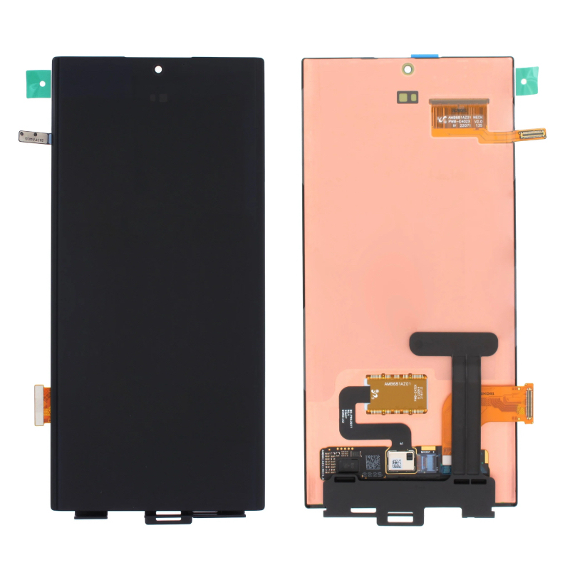 LCD ORIGINAL SAMSUNG S22 ULTRA 5G S908 GH82-27488A PHANDOM BLACK