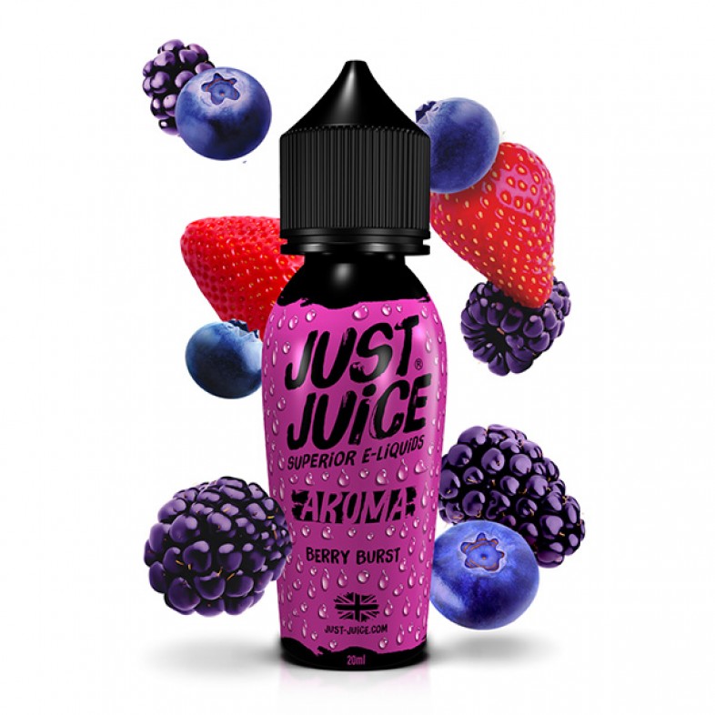 JUST JUICE BERRY BURST FLAVORSHOTS 20/60ml