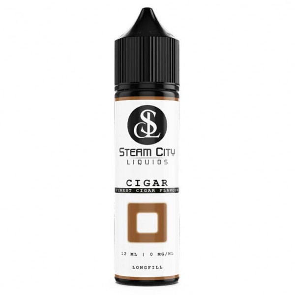 STEAM CITY CIGAR FLAVORSHOT 12/60ML