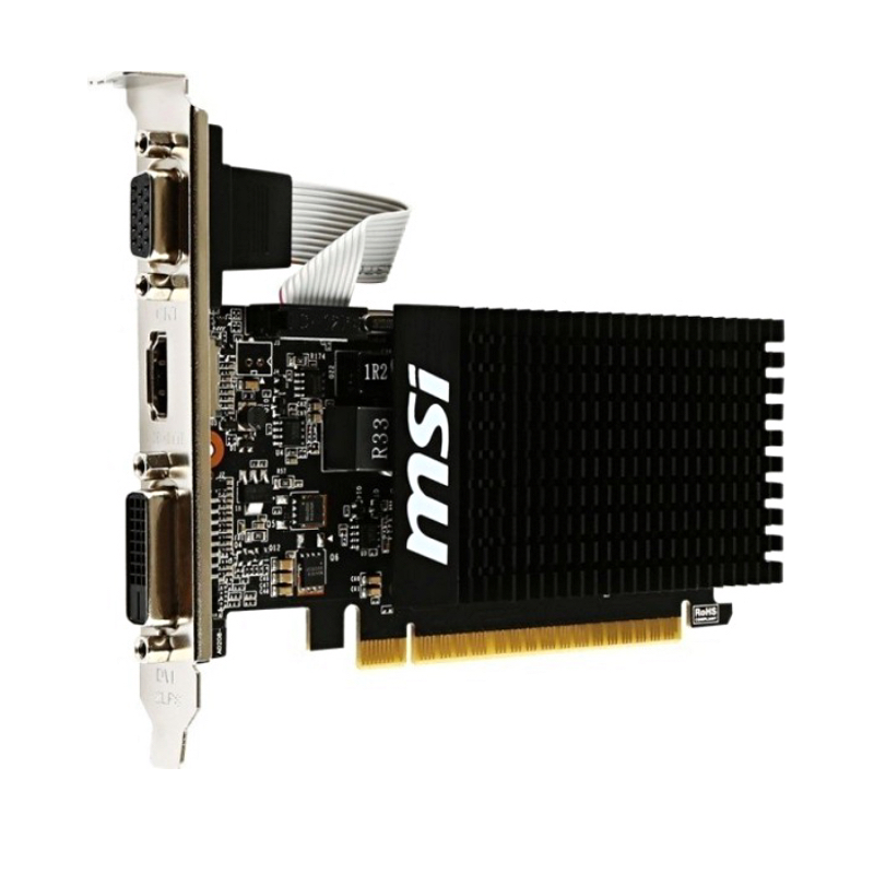 ΚΑΡΤΑ ΓΡΑΦΙΚΩΝ GT710 / 2048MB DDR3,PCIE16X SILENT
