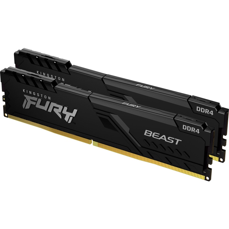 ΜΝΗΜΗ RAM KINGSTONE FURY BEAST 16GB KIT (2x8GB) 3200gHz DDR4