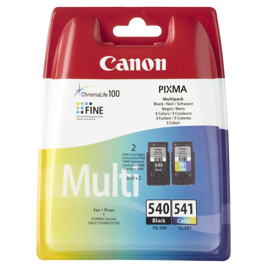 ΜΕΛΑΝΙ ΣΕΤ CANON PG-540 / CL-541 MULTIPACK