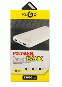 POWER BANK KLGO 12000mAh KP-74