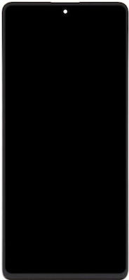 ΟΘΟΝΗ LCD ΜΕ ΜΗΧΑΝΙΣΜΟ ΑΦΗΣ ΓΙΑ XIAOMI REDMI NOTE 12 PRO 4G BLACK