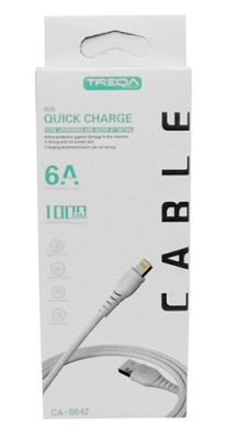 ΚΑΛΩΔΙΟ ΦΟΡΤΙΣΗΣ LIGHTNING 6A TREQA CA-8642 QUICK CHARGE