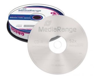 CD-R MEDIARANGE 700mb 52x (/τεμ)
